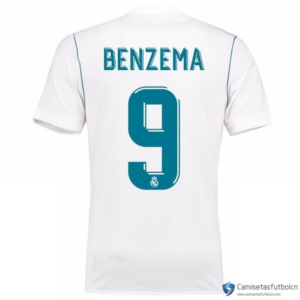Camiseta Real Madrid Primera equipo Benzema 2017-18